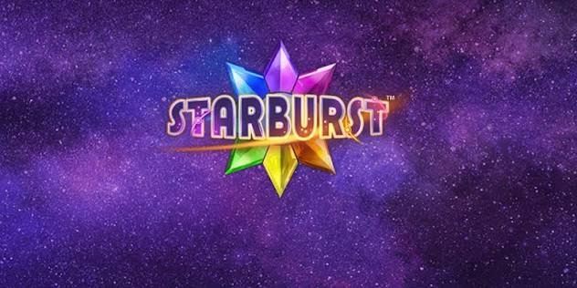 Logo della slot Starburst su Paripesa — gemma colorata su sfondo di galassia