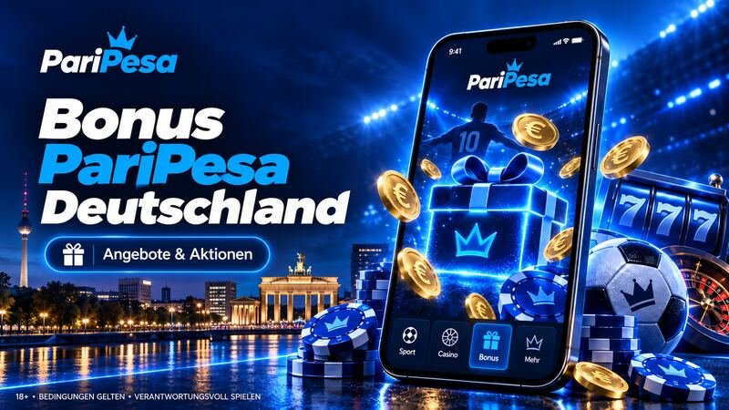 PariPesa App Deutschland für Sportwetten und Casino auf dem Smartphone