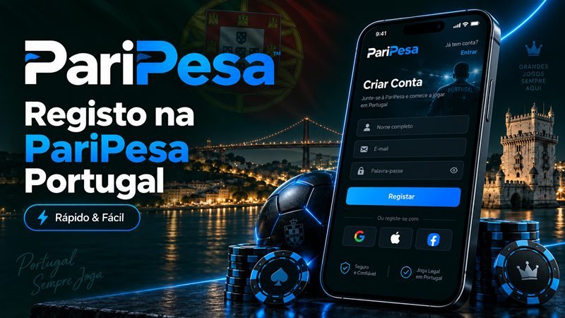 paripesa registo